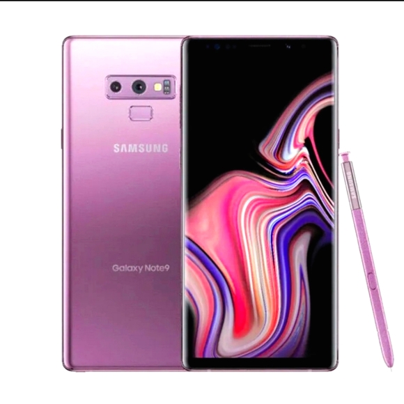 💜 Samsung Galaxy NOTE 9 Lavender N960U 128GB Unlocked Phone 7 Cases With Box 💜 - Picture 15 of 16
